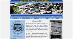 Desktop Screenshot of monticellohistoricalsociety.org